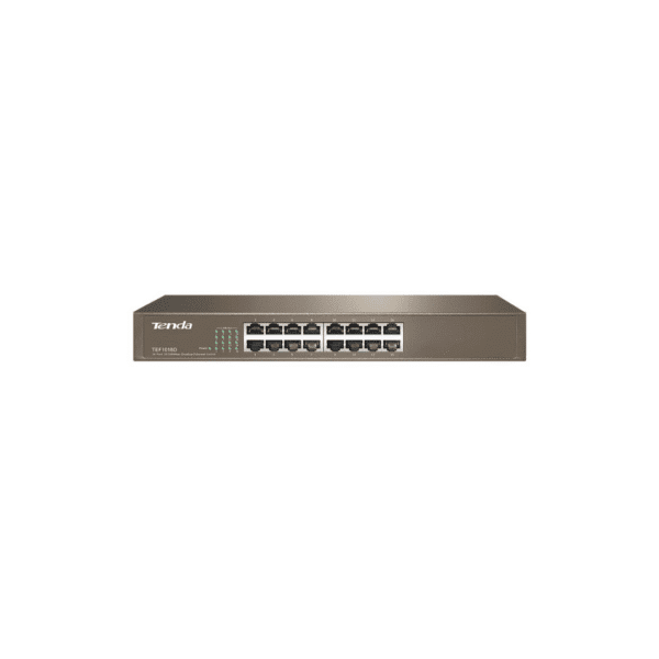 Tenda TEF1016D 10_100Mbps 16-Port Fast Ethernet Rackmount Switch
