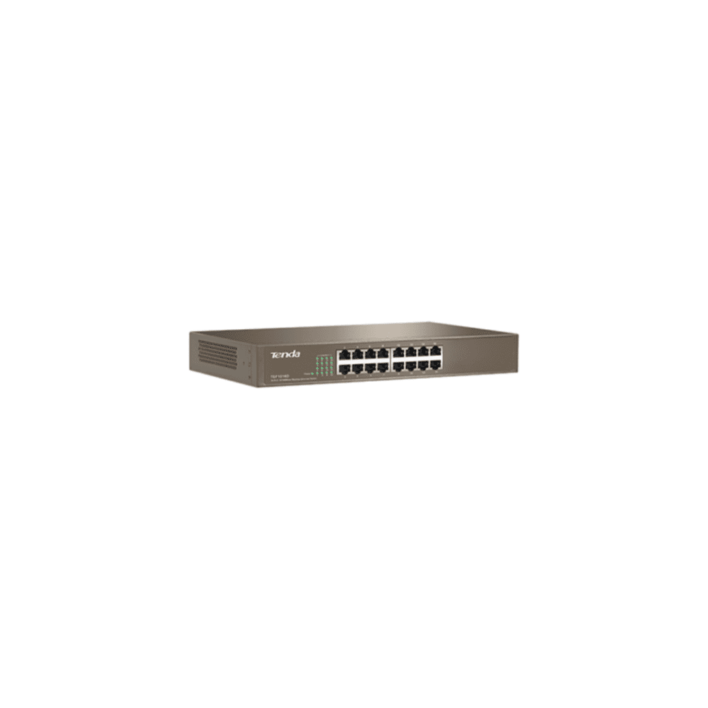 Tenda TEF1016D 10_100Mbps 16-Port Fast Ethernet Rackmount Switch side1