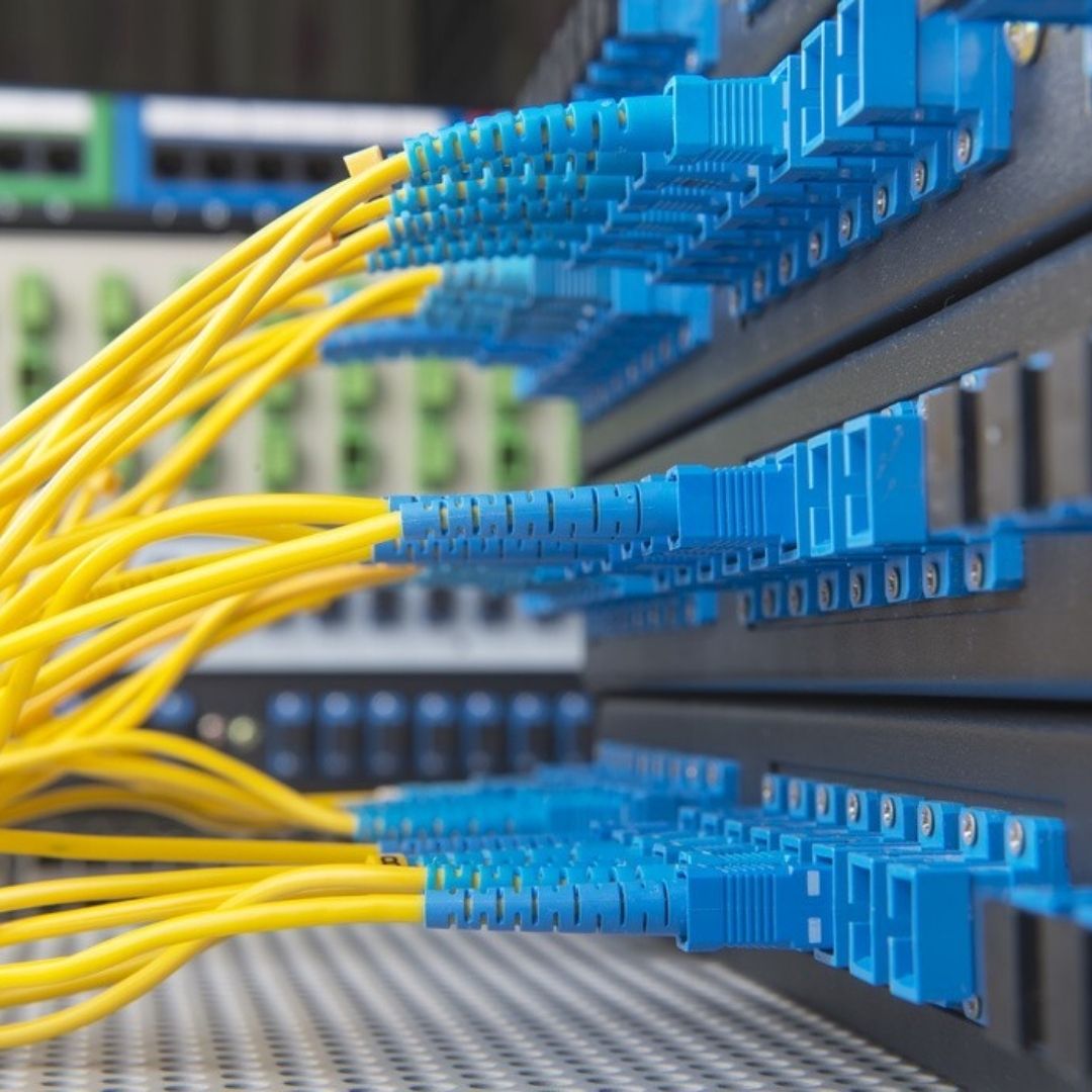 fibre optic installation