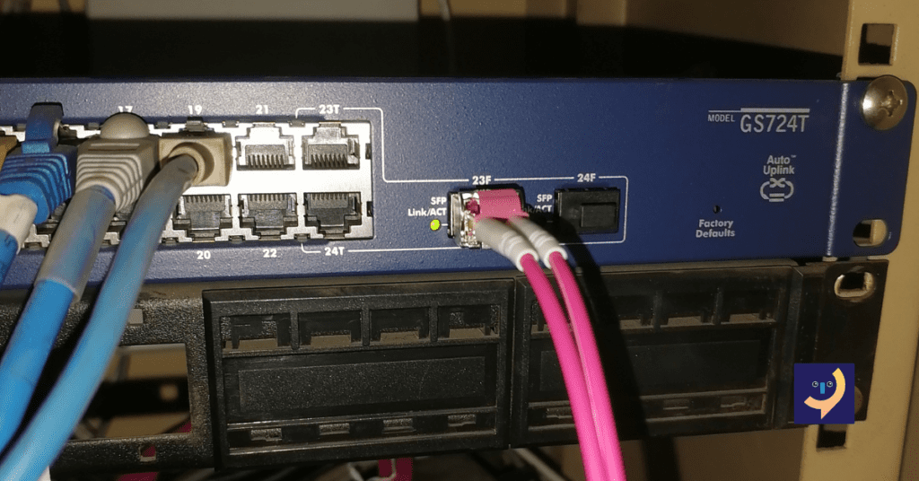 Installing Fibre Multimode OM4 Link for Marthinusen & Coutts success