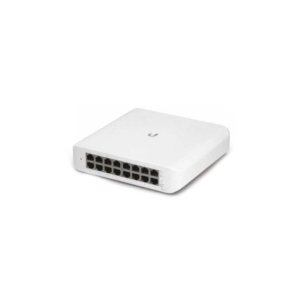 Ubiquiti UniFi Lite 16-Port Gigabit PoE+ Switch side