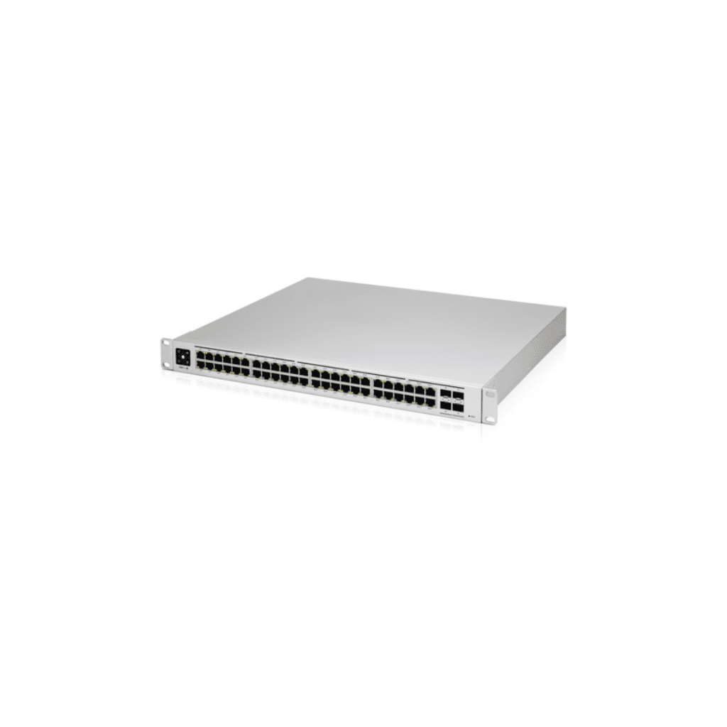 Ubiquiti UniFi Switch Pro 48 Port 40PoE+ 8PoE++ 600W 4SFP+ side