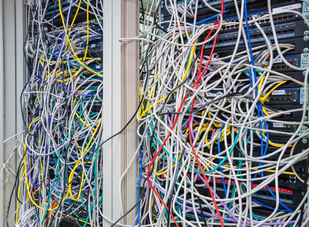 tangled network cabinet