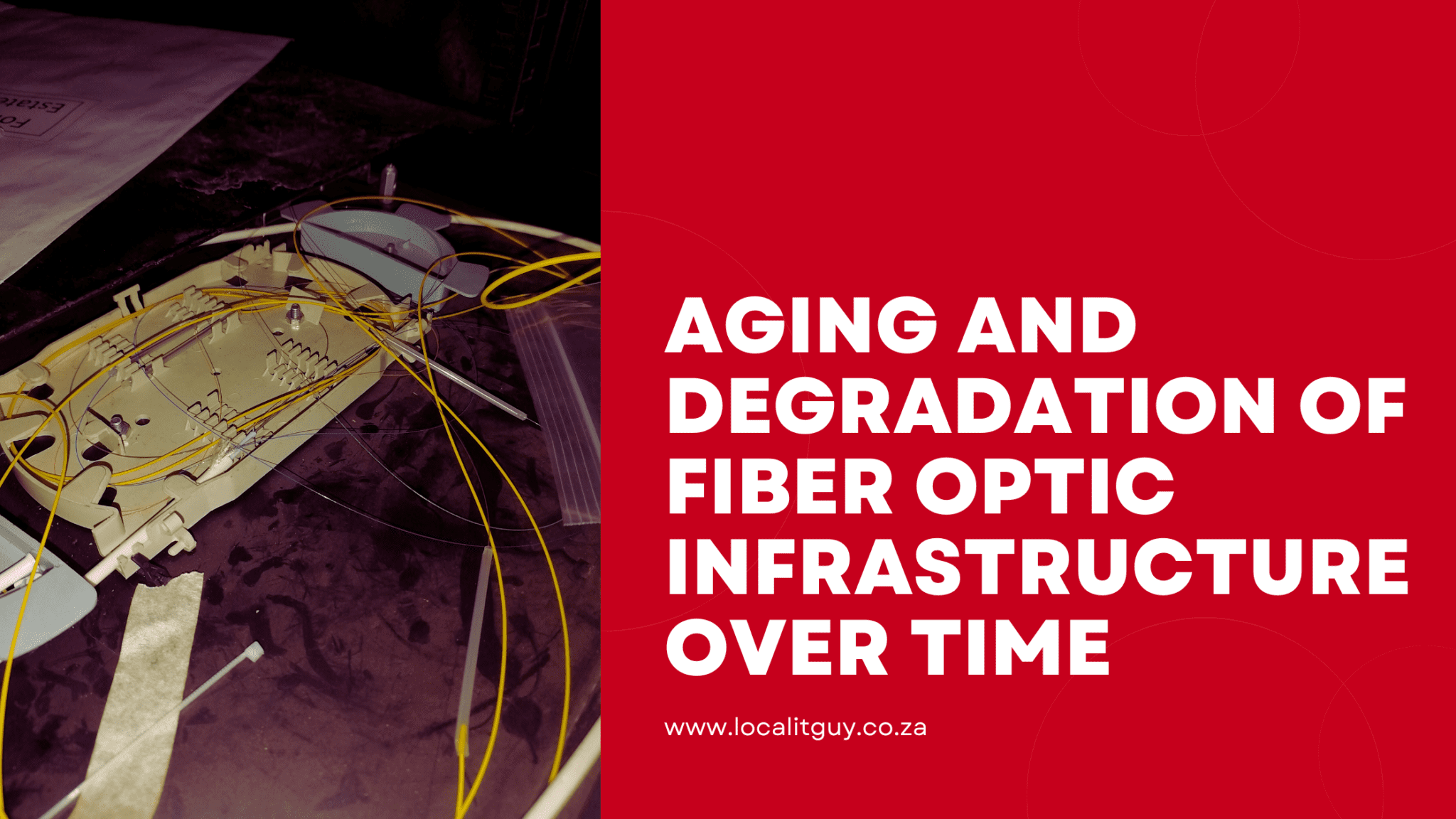 Aging and Degradation of Fiber Optic Infrastructure Over Time