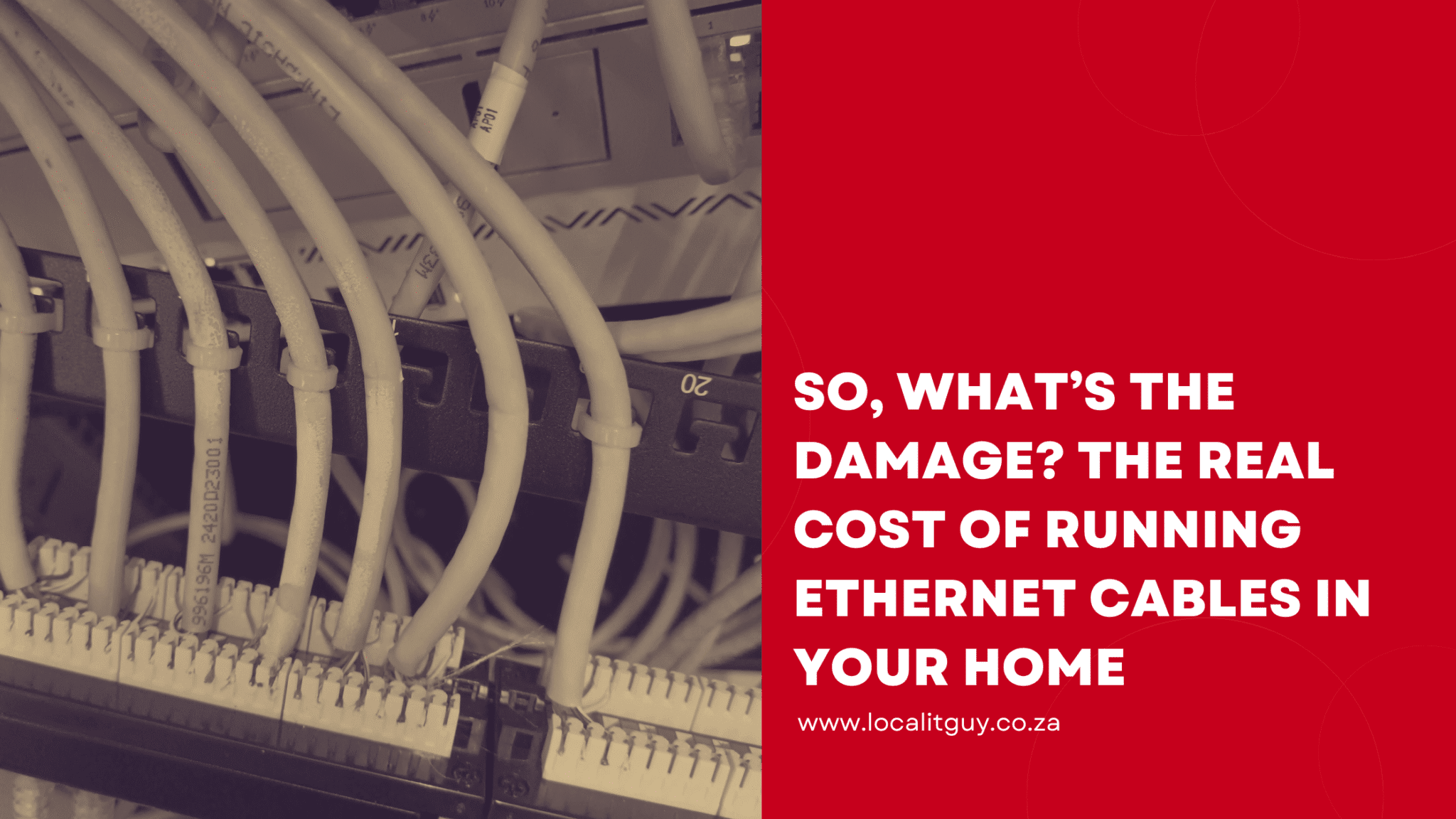 The Real Cost of Running Ethernet Cables in Your Home