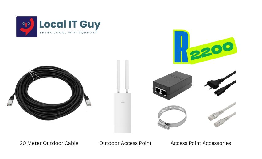 backroom wifi equip