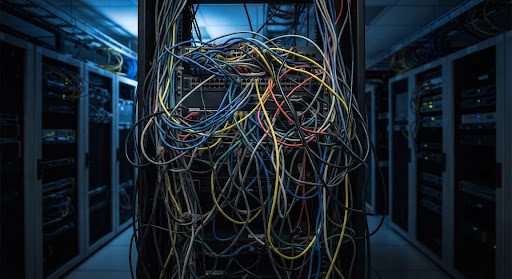 network cable chaos