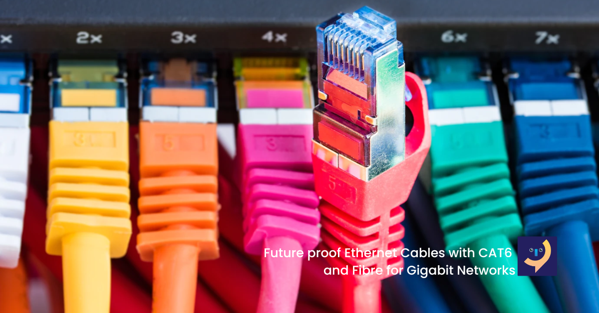 Future proof Ethernet Cables with CAT6 and Fibre for Gigabit Networks