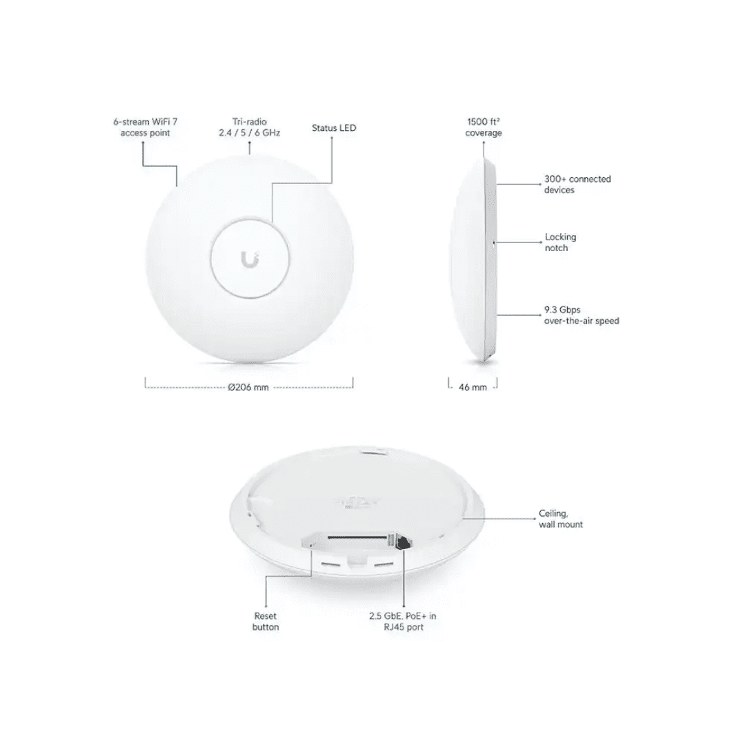 Ubiquiti UniFi U7-Pro WiFi 7 Access Point - Local IT Guy